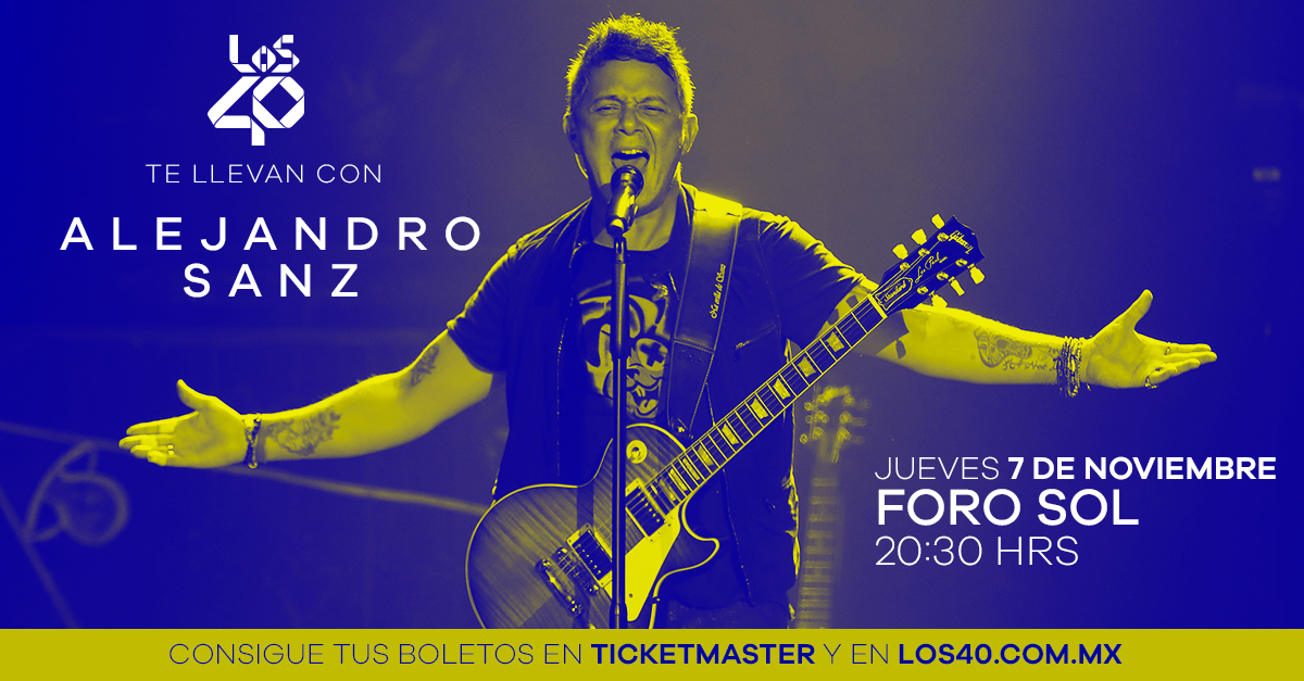 Boletos Para Alejandro Sanz En La Ciudad De México