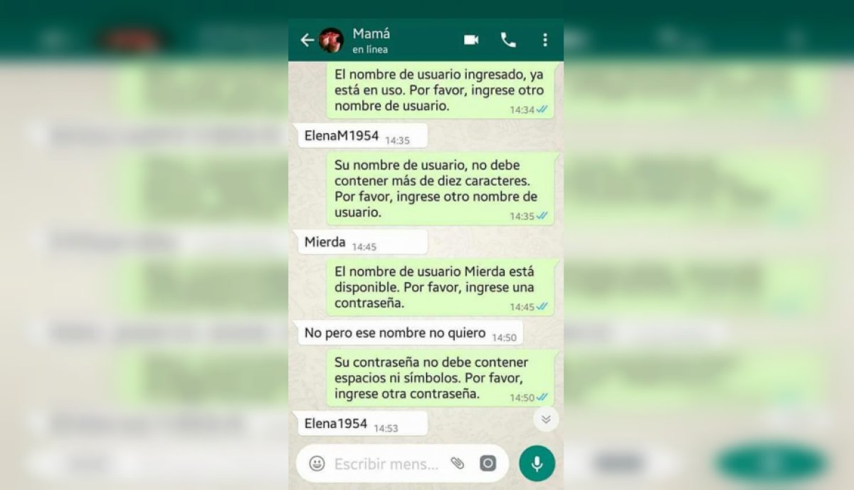 Hace broma a su mamá en Whatsapp y se vuelve viral ...