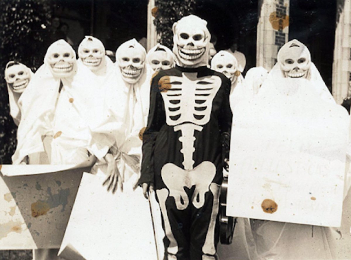 Хэллоуин в начале 20 века