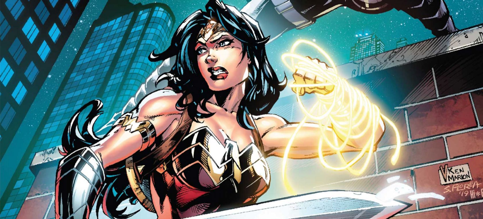 Wonder Woman gigante de #2