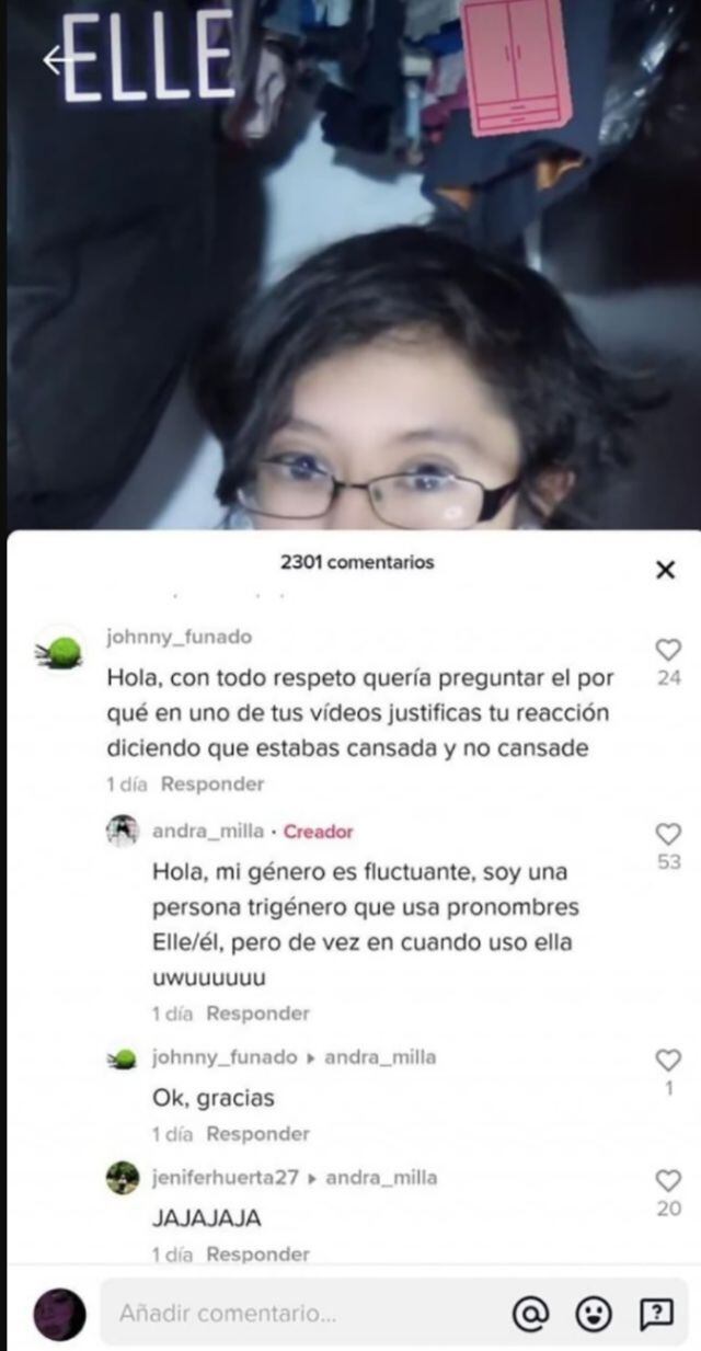 Viral Critican a Andra Escamilla por usar la palabra cansada en lugar de  “cansade” | Actualidad | LOS40 México