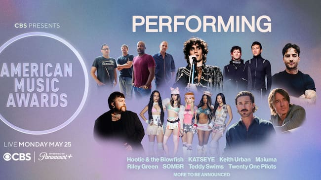Artistas que se presentarán en los AMAs 2026