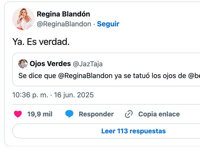 Regina Blandón y Belinda