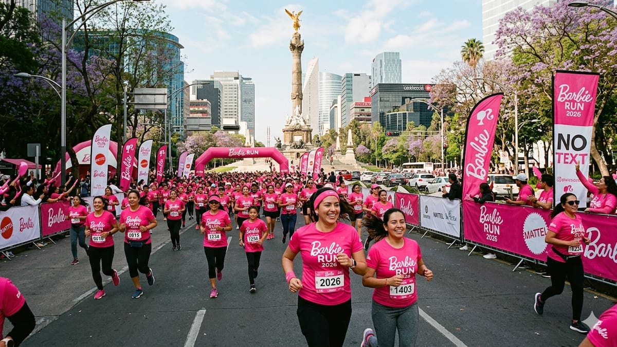 Barbie Run 2026: la carrera inspirada en Barbie llegará a CDMX y estos son los detalles