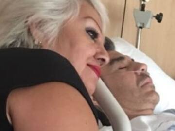 Así luce Adrián Uribe luego de ser operado tres veces de emergencia