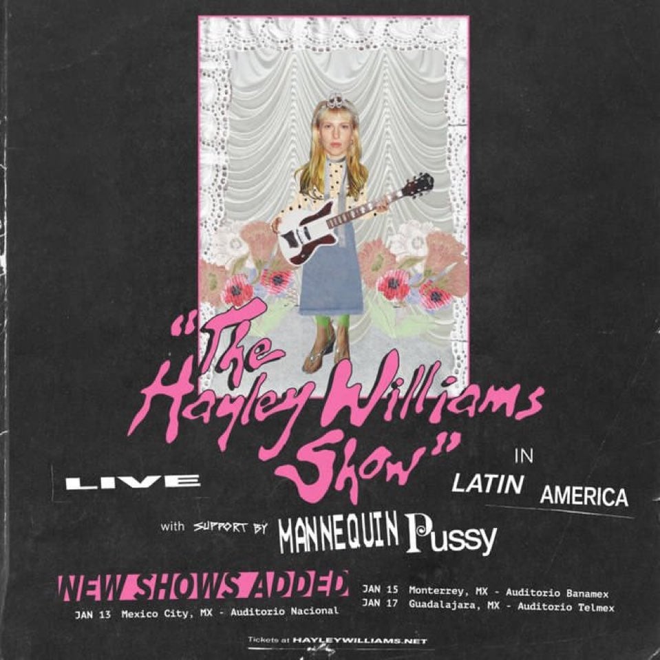 Nuevas fechas para The Hayley Williams Show 2027 en México
