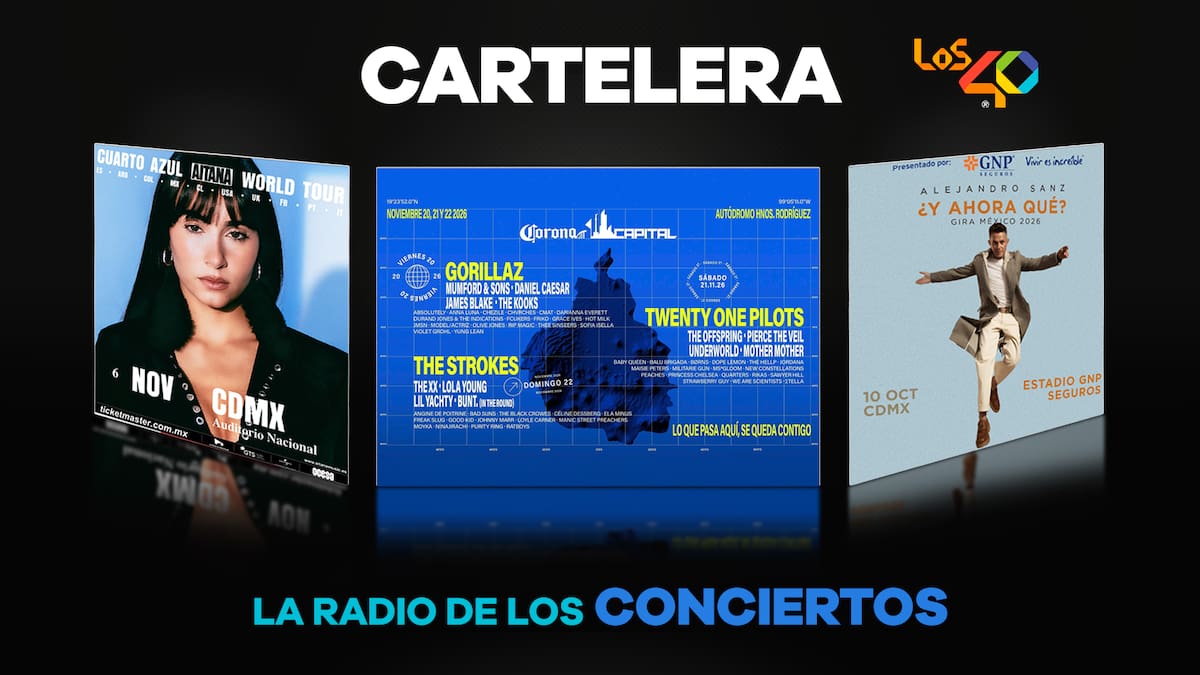 ¡Gana boletos para tus conciertos favoritos!