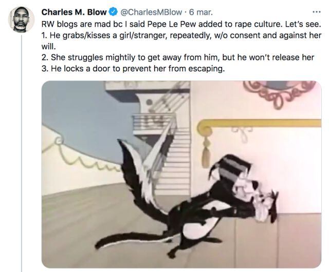 Fans piden descancelar a Pepe Le Pew