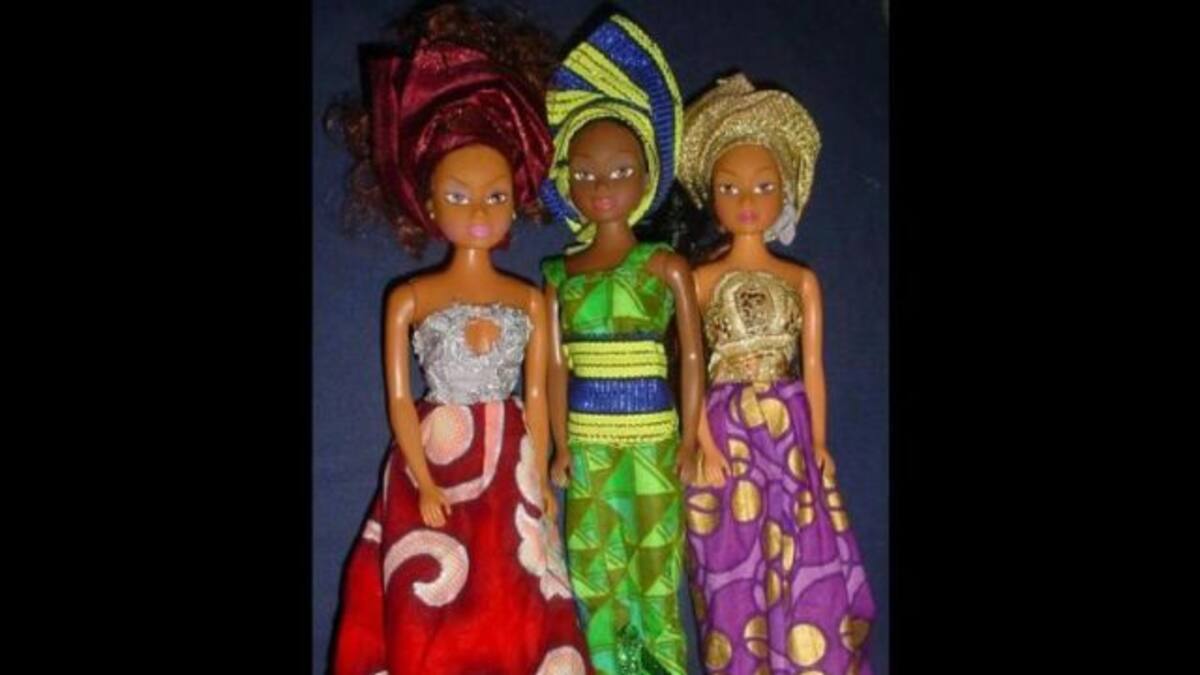 "Reinas de África", muñecas africanas compiten con la Barbie