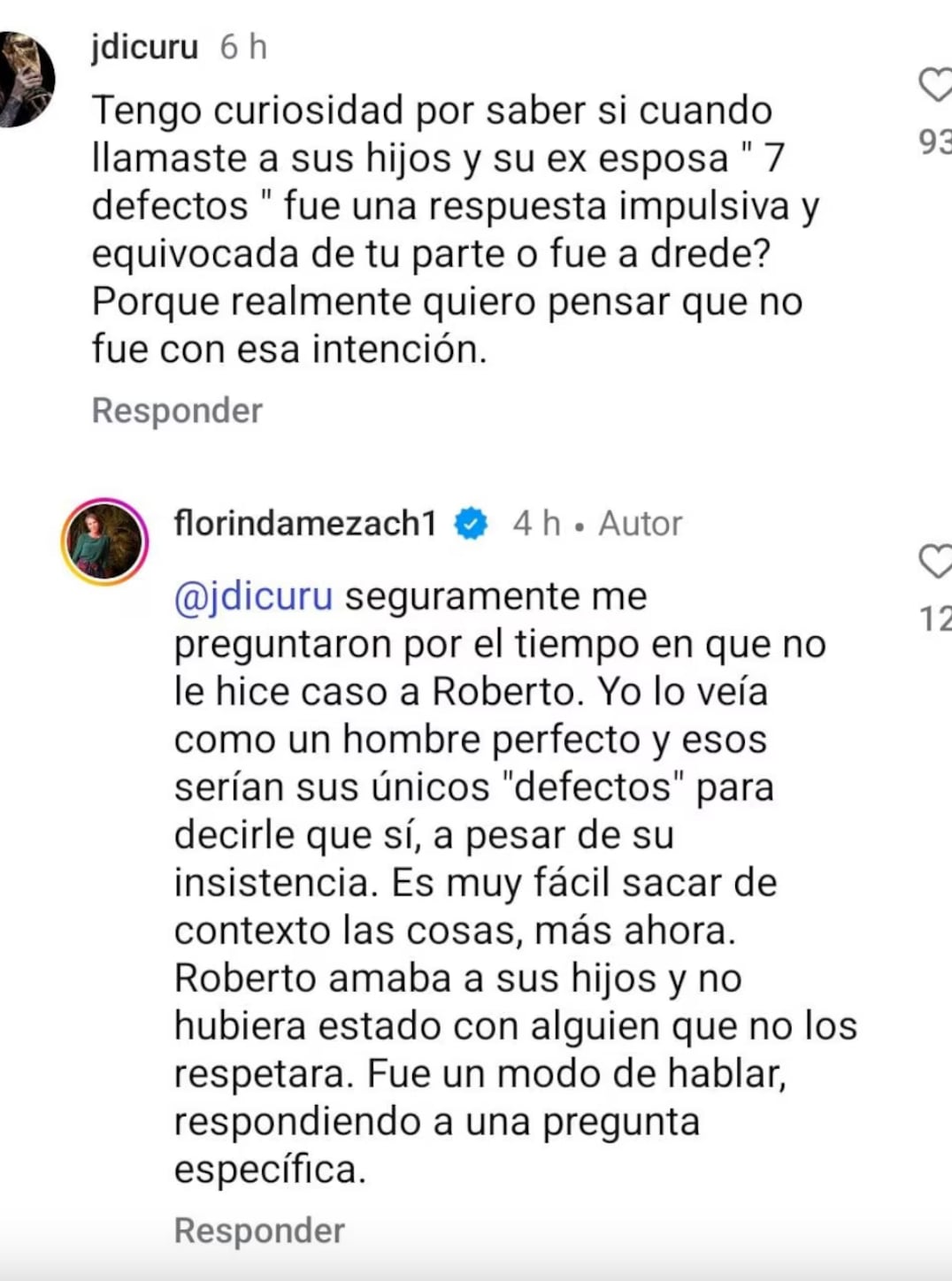 Respuesta Florinda Meza