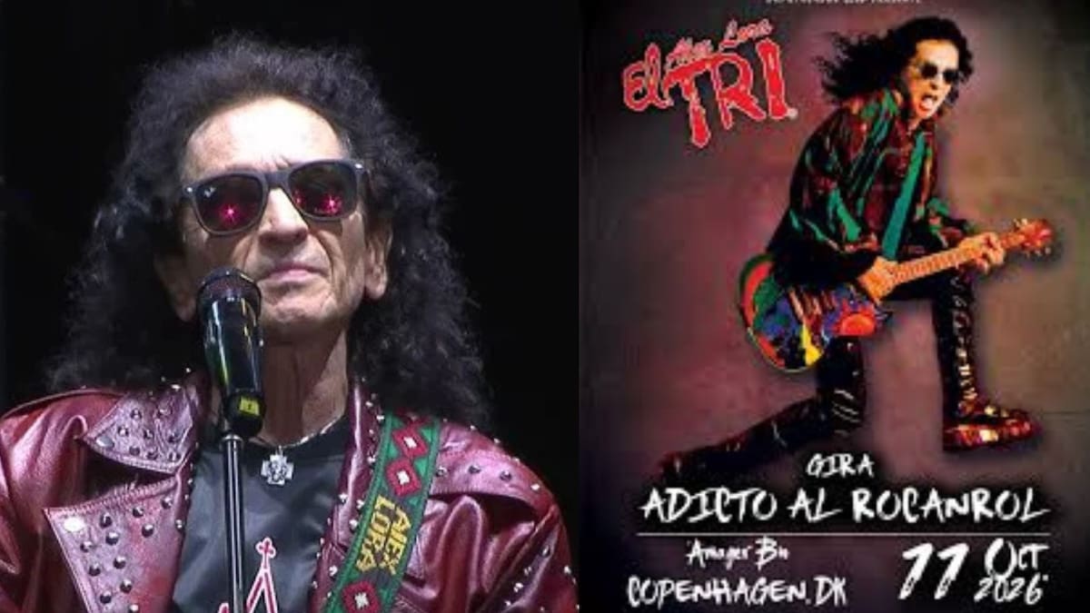 El Tri llevará el rock mexicano hasta Europa: Alex Lora anuncia nueva gira internacional