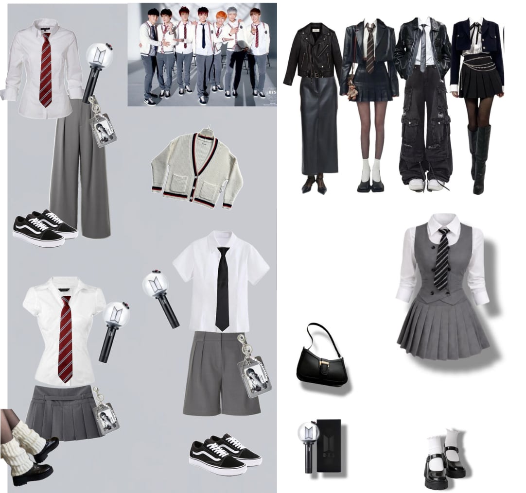 Outfit inspirado en 2 Cool 4 Skool de BTS