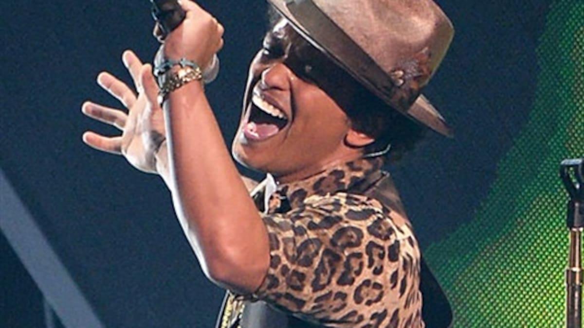 Bruno Mars actuará en los EMA 2013 este 10 de noviembre próximo