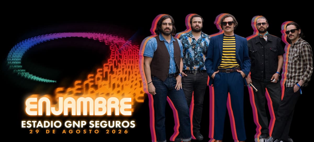 Enjambre anuncia concierto en el GNP Seguros