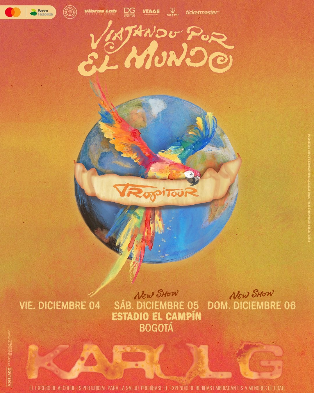Créditos: Karol G anunció nuevas fechas - Instagram