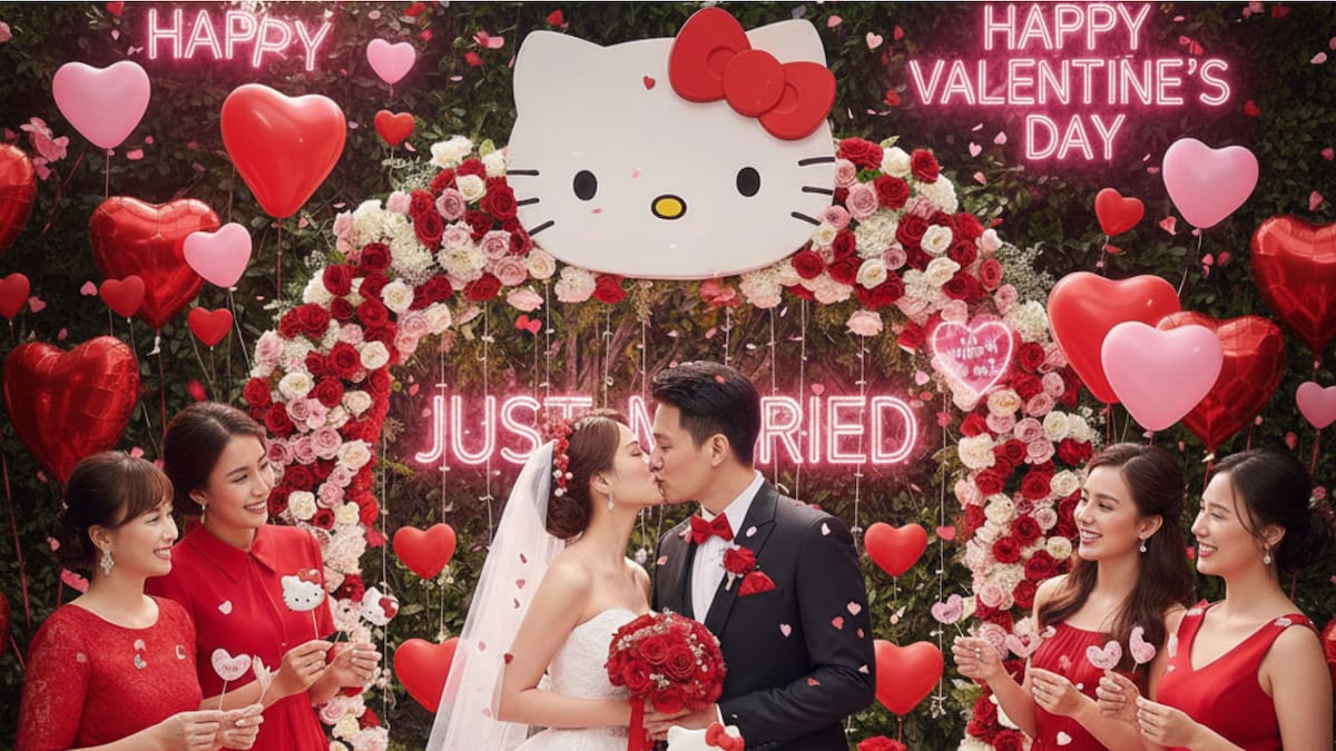 Este San Valentín ten una boda temática de Hello Kitty en el Kitty Fest Kawaii 2026