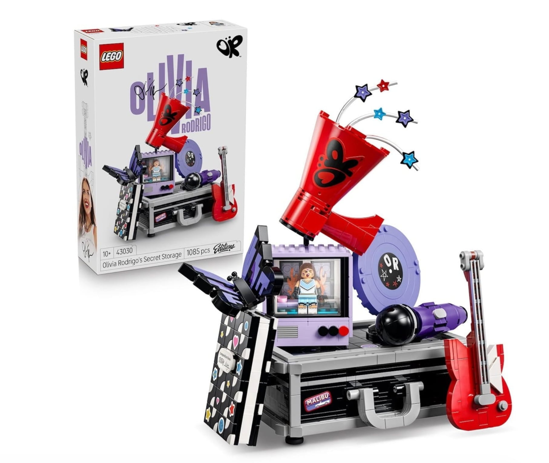 Lego lanza el primer set de piezas en colaboración con Olivia Rodrigo