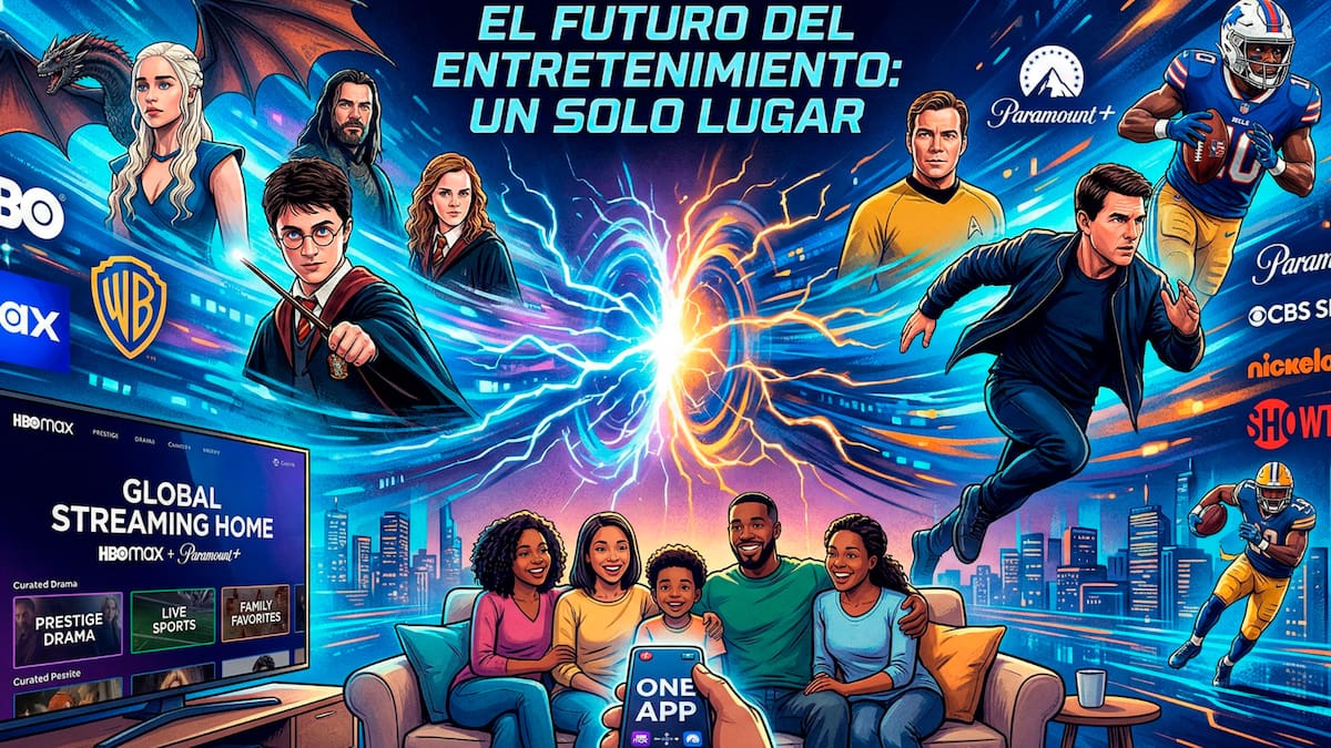El nuevo titán del streaming: HBO Max y Paramount+ se fusionarán en una sola plataforma