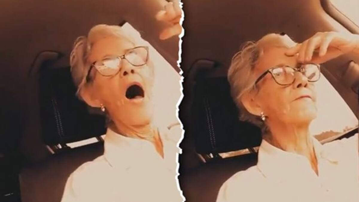 Abuelita se hace viral al escuchar Bad Bunny por primera vez
