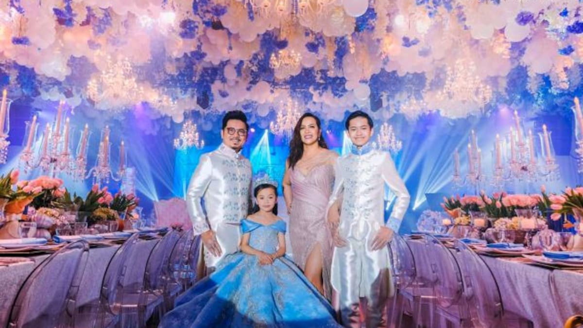 Millonario le regala a su hija de 7 años fiesta de 202 millones de pesos