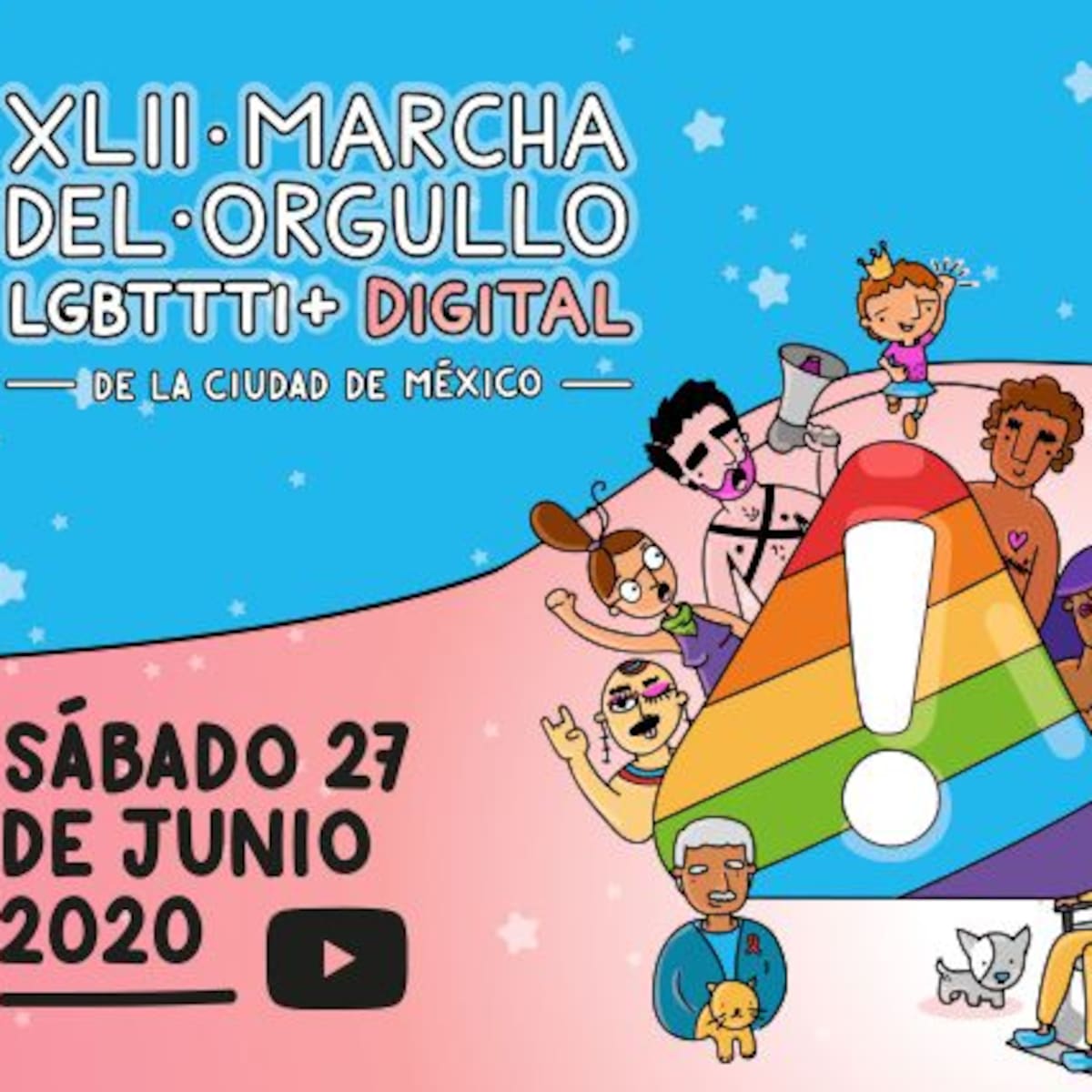 Transmisión XLII Marcha del Orgullo LGBTTTI+ por LOS40
