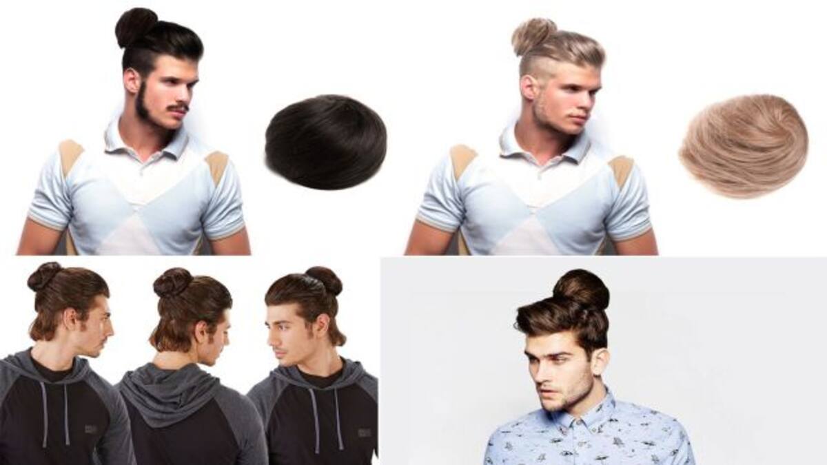 Chongo postizo para… ¡Hombres!