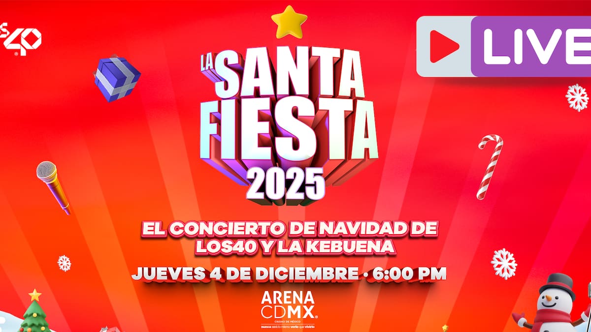 La Santa Fiesta 2025: Cómo ver el concierto en VIVO y GRATIS