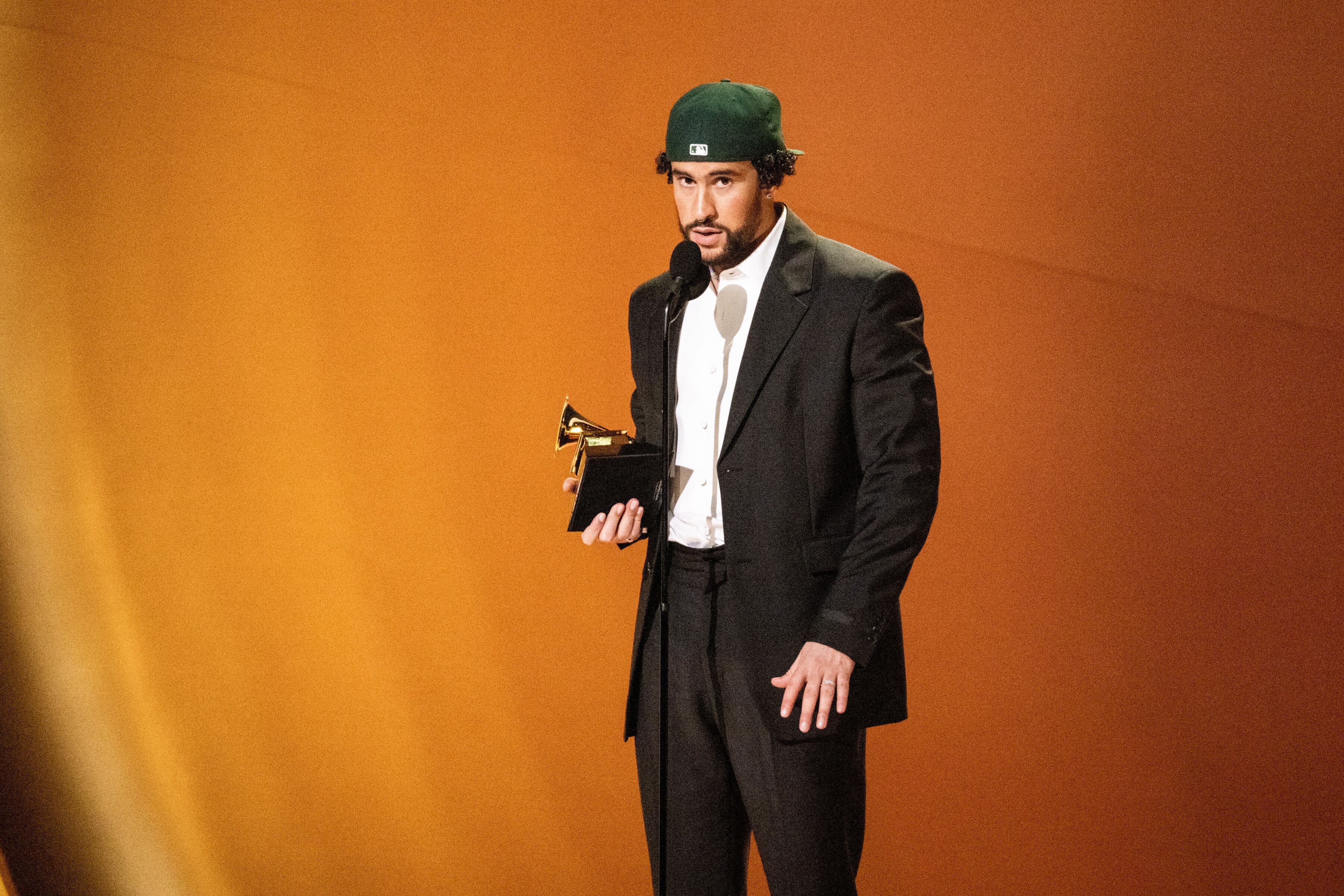 Bad Bunny en los Grammy de 2023