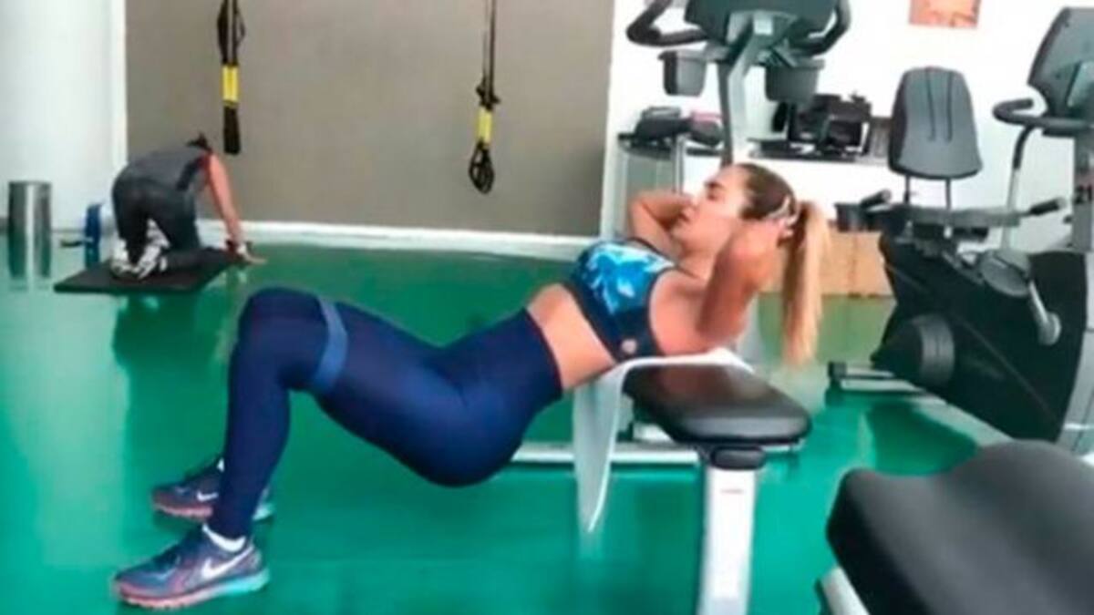 Ninel Conde comparte su sexy rutina de ejercicio