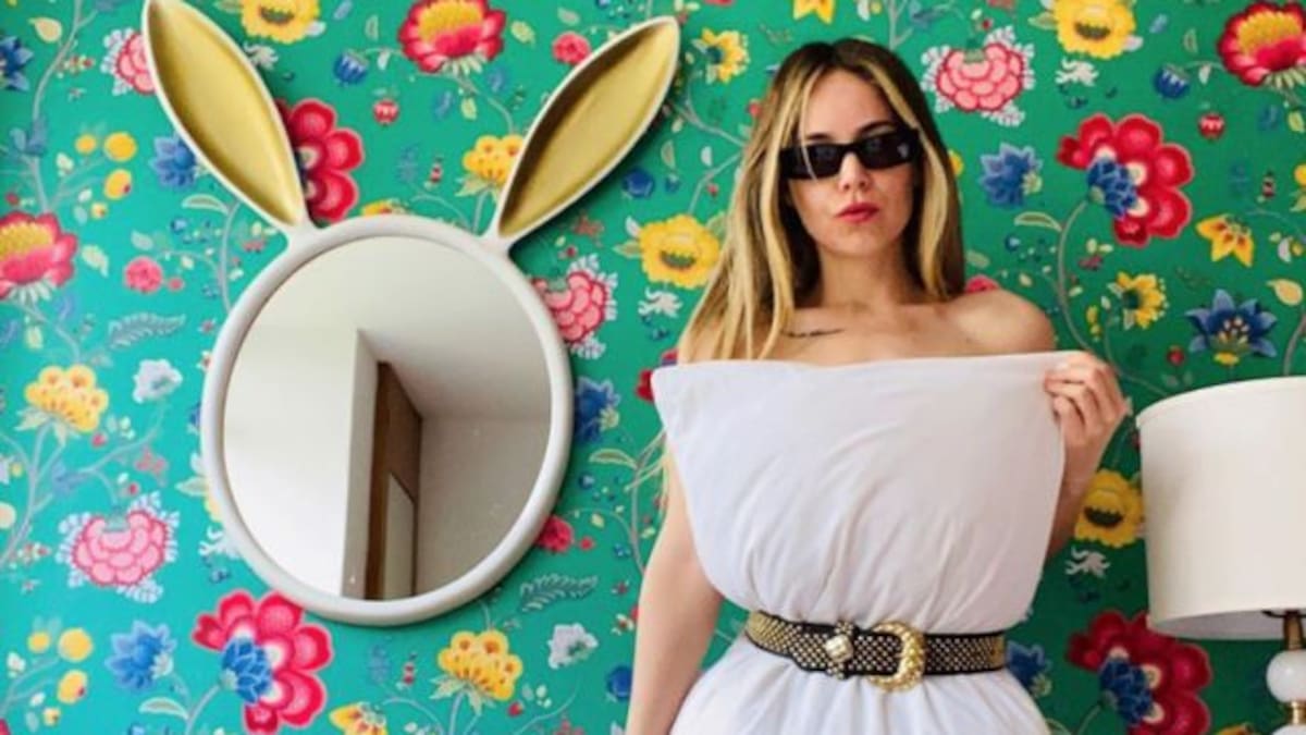 Famosas que se unieron al Pillow Dress Challenge