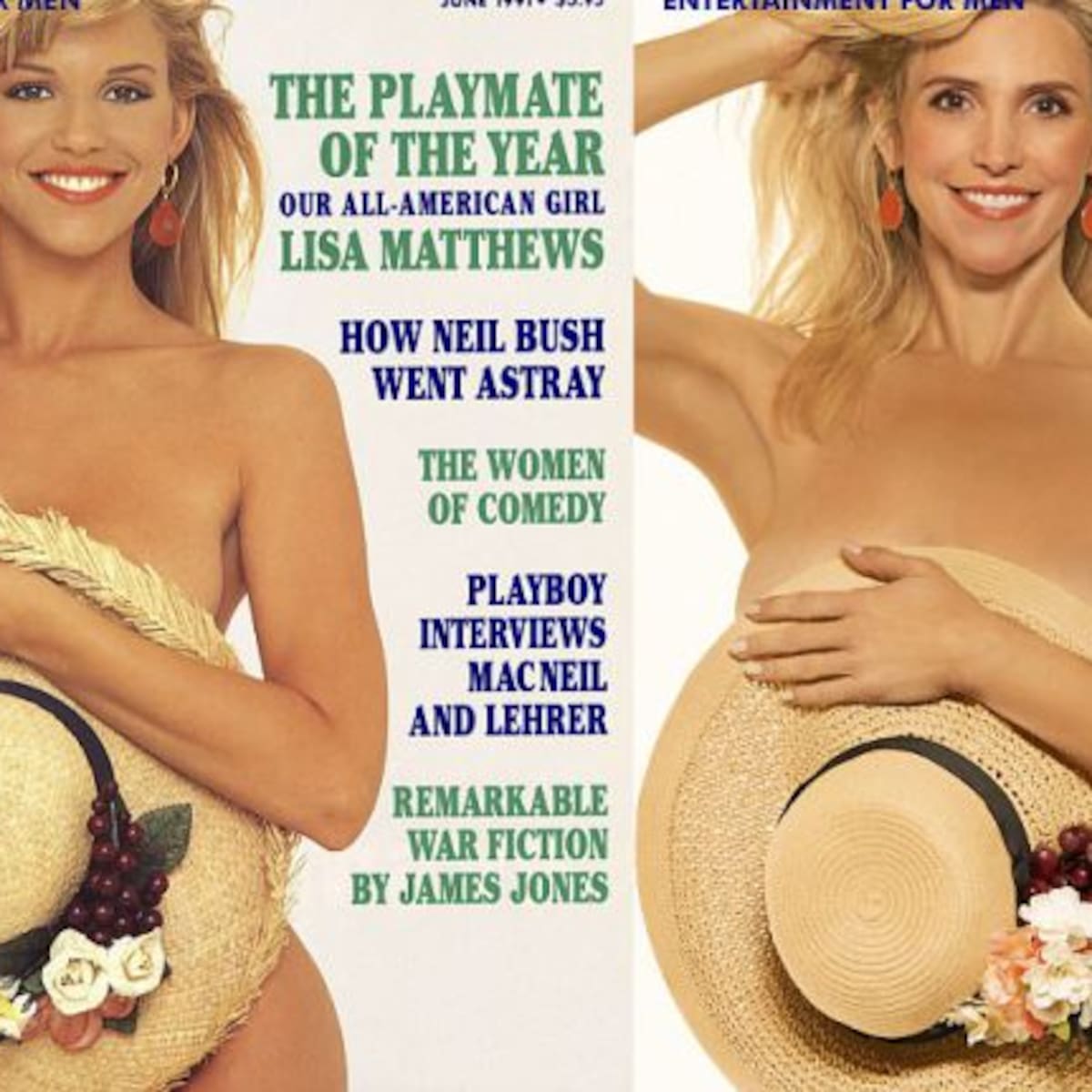 Modelos de revista para adultos recrean sus fotos décadas después