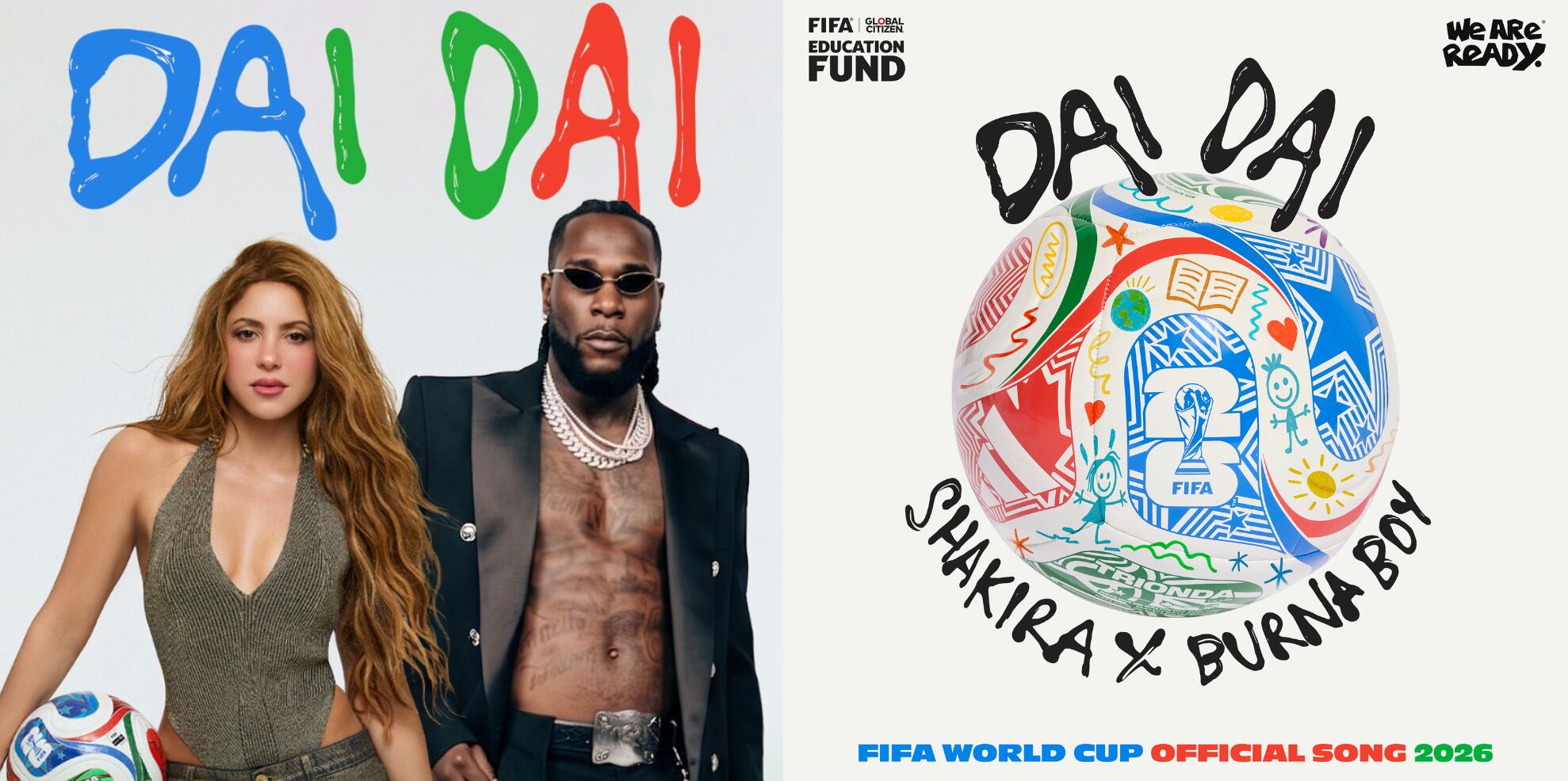 'Dai Dai' es la canción oficial del mundial 2026