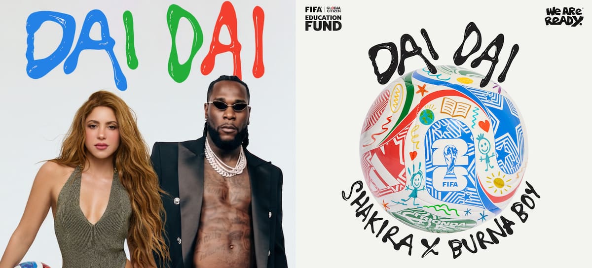 'Dai Dai' es la canción oficial del mundial 2026