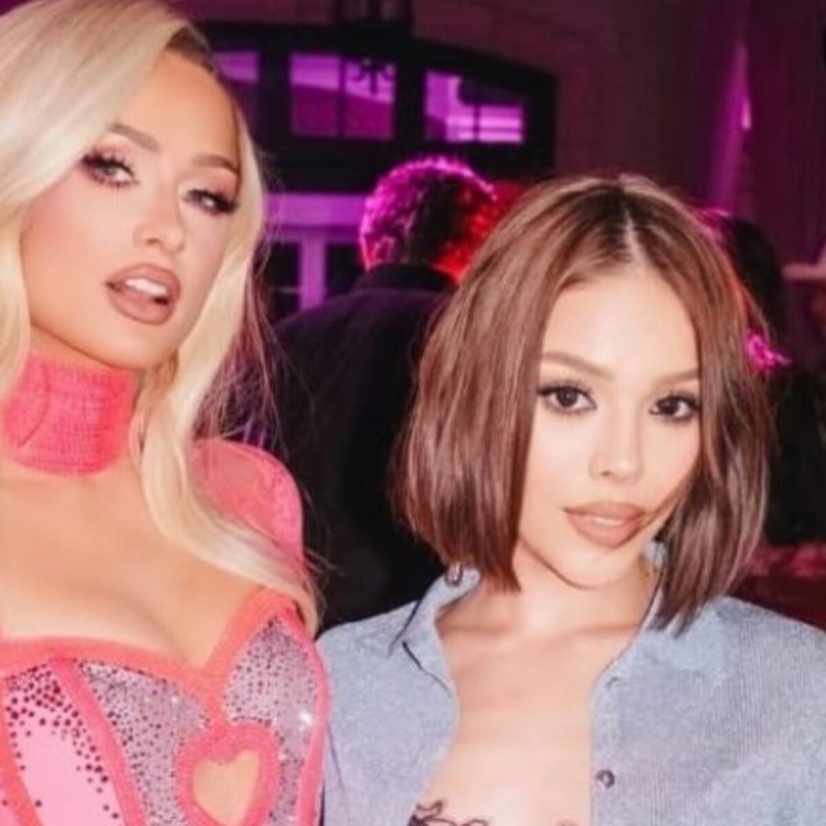 ¿Paris Hilton y Danna Paola preparan una colaboración musical? Esto es lo que se sabe