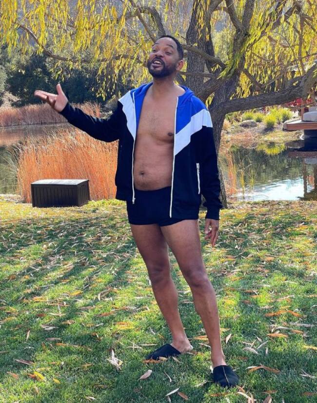 Will Smith compartió una foto de cómo luce su cuerpo actualmente