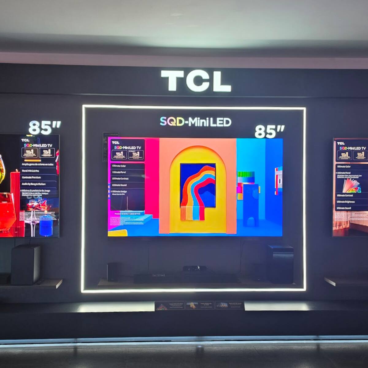TCL presenta en México su nueva línea SQD-Mini LED