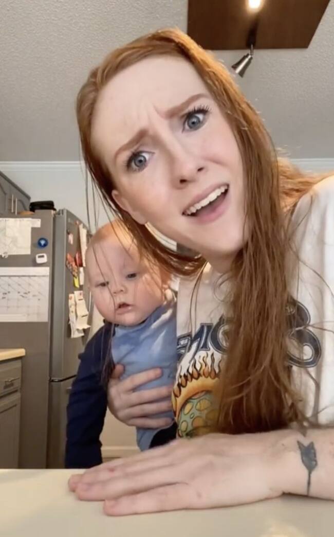 Chloe Sexton, tiktoker, pide que dejen de tratar a los papás como héroes cuando se encargan de la crianza de sus hijos