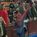 Se graduó disfrazado de 'Spiderman'