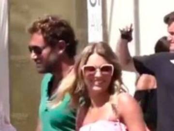 Imágenes confirman el romance entre Gabriel Soto e Irina Baeva