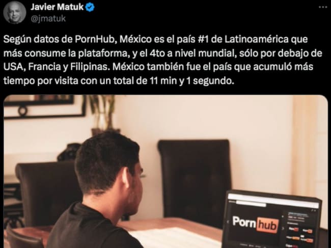 México ocupa el cuarto lugar en consumo de contenido XXX