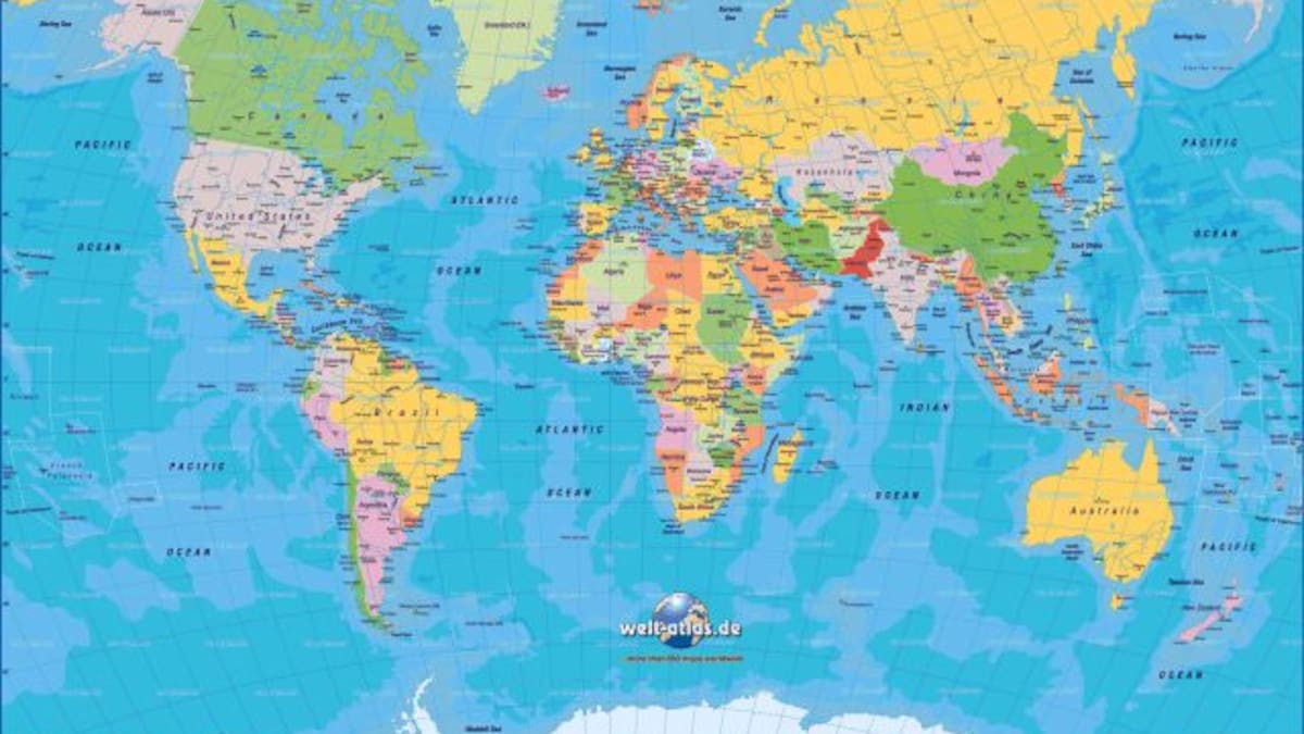 ¿Sabías que Nueva Zelanda no aparece en los mapas?