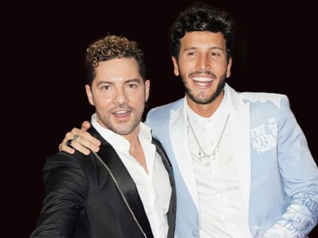 David Bisbal con Sebastián Yatra