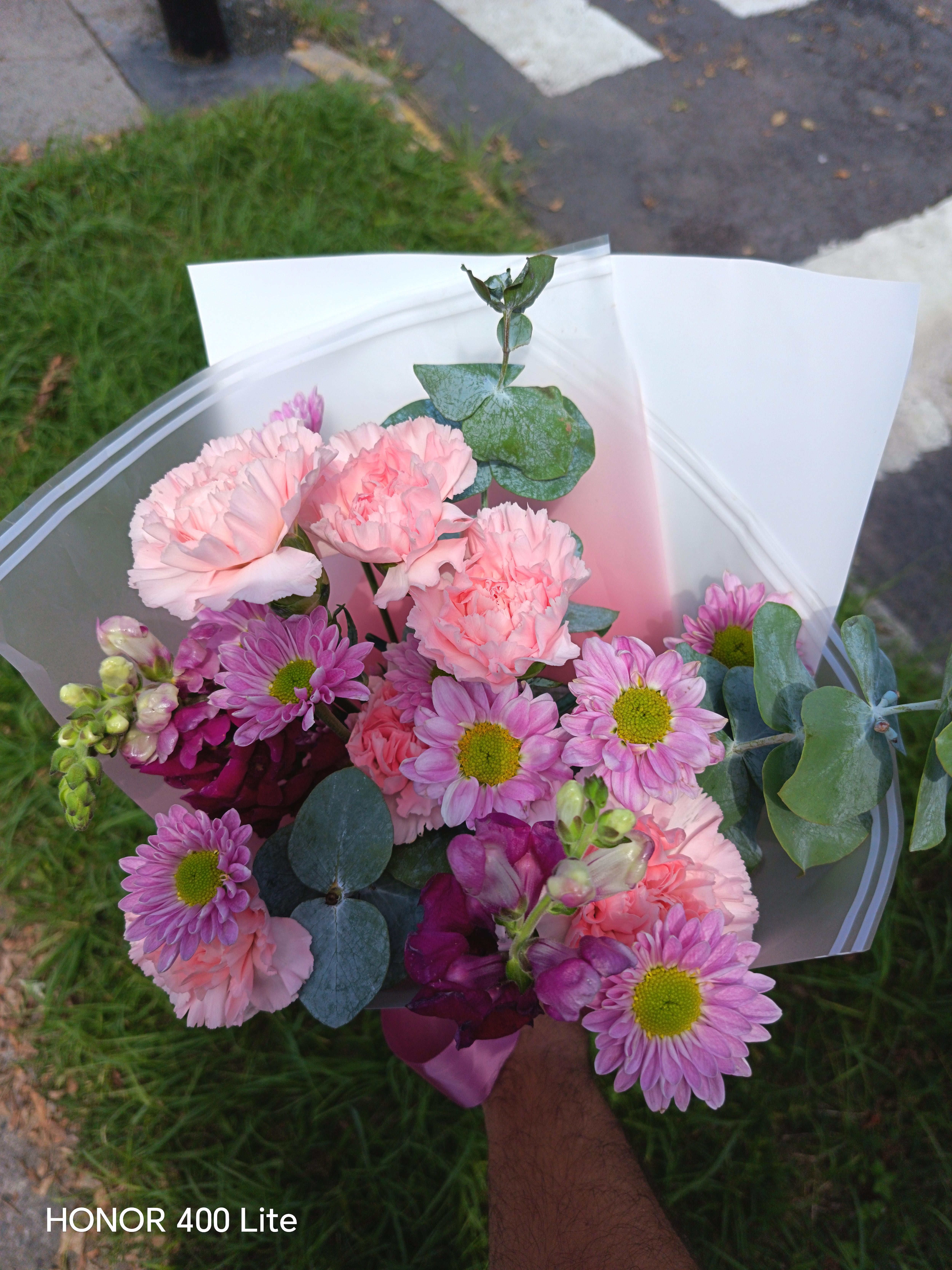 Ramo de flores tomado en alta resolución