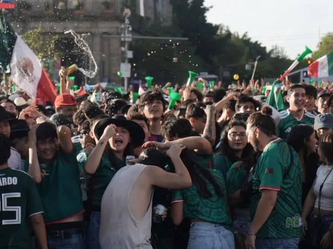 Así se celebra el mundial en México