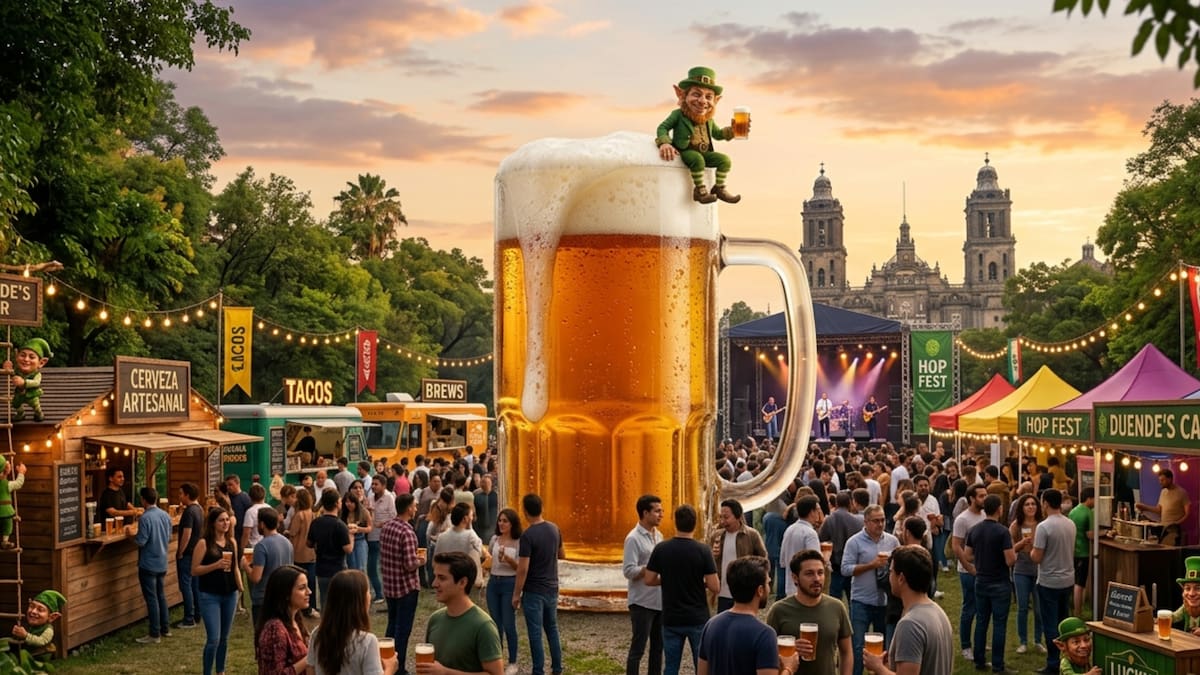 Cata de cheve y música en vivo: Lánzate a este Festival de Cerveza cerca de Ciudad de México