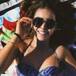 Danna Paola luce sus curvas en la playa