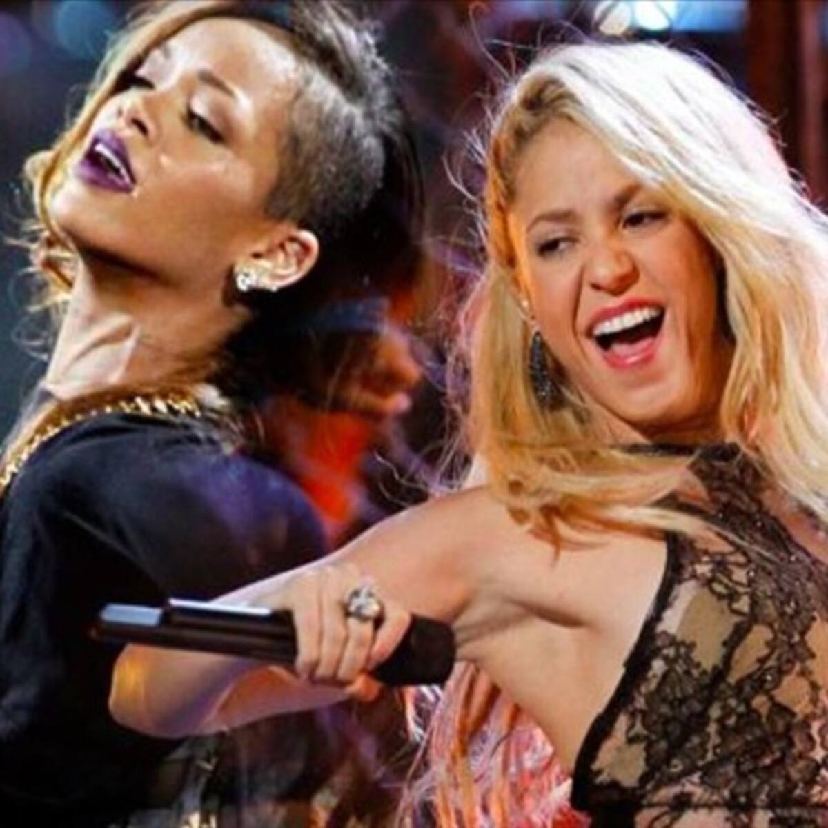 No deja de halagar a Shakira