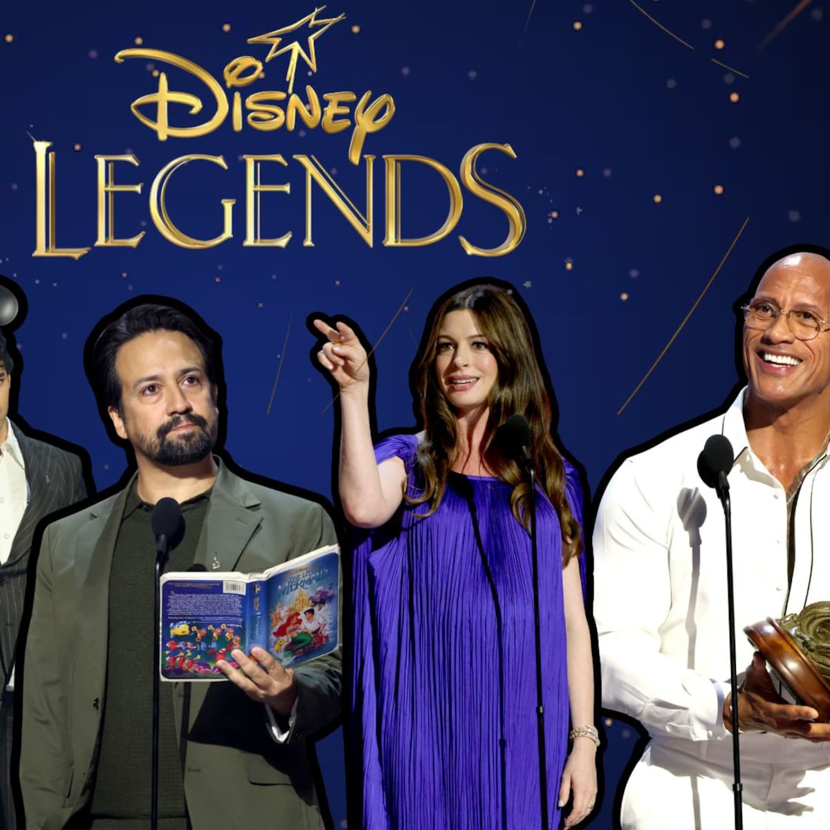 ¿Quiénes fueron nombradas las nuevas leyendas de Disney?