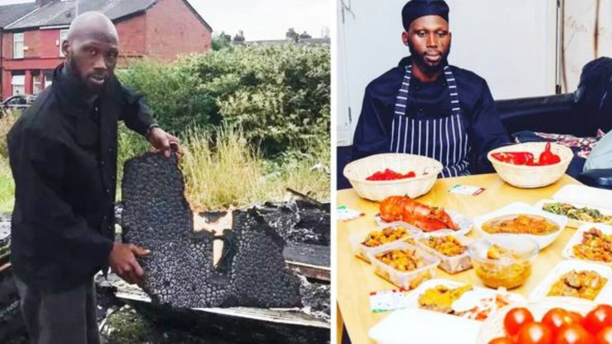 Alimentaba a indigentes hasta que le quemaron su carrito de comida