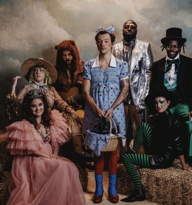 Harry Styles y sus músicos se disfrazaron de &quot;El Mago de Oz&quot;